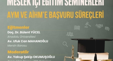 Zonguldak Barosu'ndan Önemli Eğitim Semineri: AYM ve AİHM'ye Başvuru Süreçleri