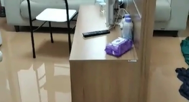 Zonguldak'ta etkili olan sağanak sonrası hastaneyi su bastı