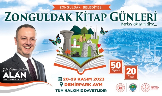 Zonguldak'ta Kültürel ve Sosyal Yaşamı Canlandıracak 'Kitap Günleri' Etkinliği