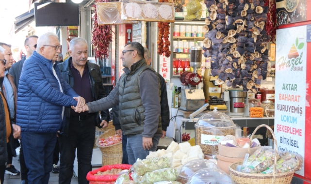 Başkan Posbıyık’tan, Esnafa “Her Zaman Yanınızdayız” Mesajı