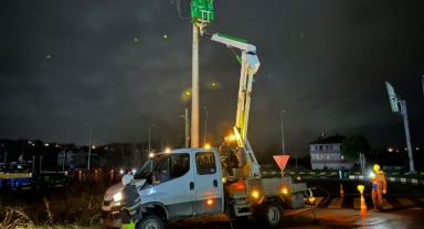 Başkent EDAŞ Fırtınada Kesintisiz Elektrik İçin Sahada