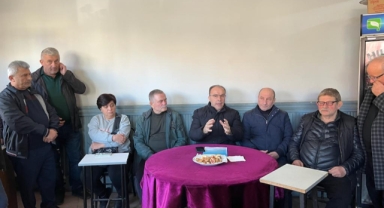 Belediye Başkan aday adayı Harun Akın Terakki Mahallesi’nde