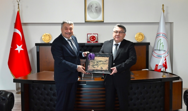 Bozkan'dan Rektör Özölçer'e iade-i ziyaret!