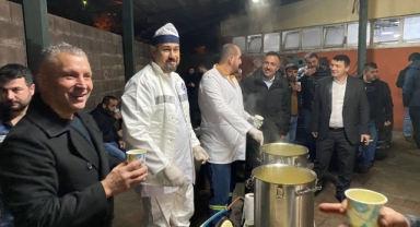 Kahraman madencilere anlamlı günde sıcak karşılama
