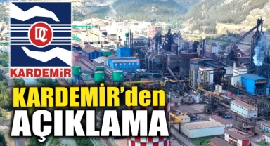 KARDEMİR A.Ş.'den iddialara karşı açıklama