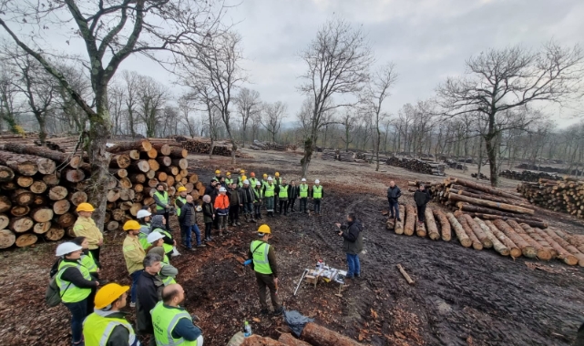 Orman personeline barkod eğitimi