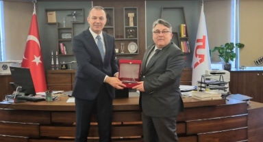 Özölçer’den Türkiye Uzay Ajansı Başkanı Kıraç’a ziyaret