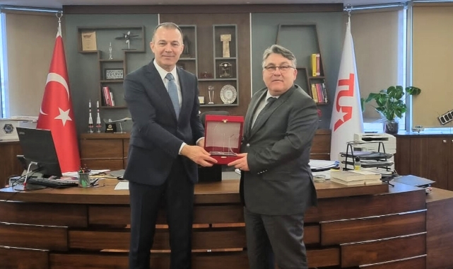 Özölçer’den Türkiye Uzay Ajansı Başkanı Kıraç’a ziyaret  