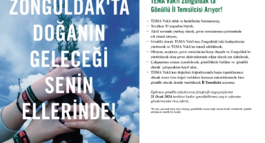 TEMA Vakfı Zonguldak'ta İl Temsilcisi Arıyor!