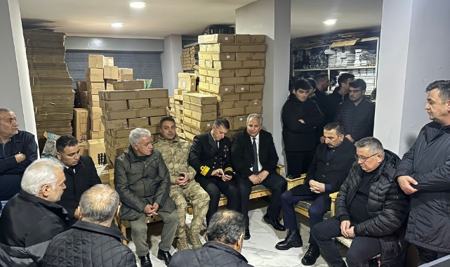 Vali Hacıbektaşoğlu'ndan şehit ailesine taziye ziyareti