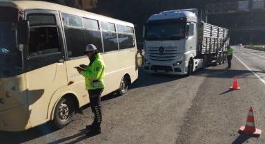 Zonguldak'ta Kış Lastiği Denetimleri: 255.083 TL Ceza Kesildi