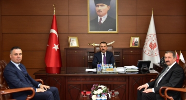 Zonguldak Valisi Osman Hacıbektaşoğlu, Yeni Atanan İl Müdürlerini Kabul Etti