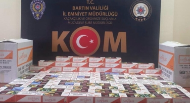 Bartın'da sahte makaron operasyonu!