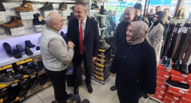 Başkan Ömer Selim Alan esnaftan destek istedi
