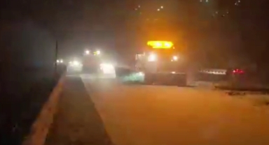 Devrek-Ankara yolunda kar etkili oluyor!