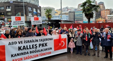 Şehitlerimiz ve Filistin için yürüdüler!