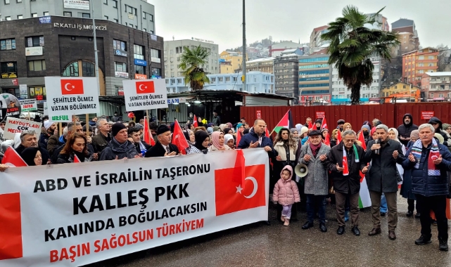 Şehitlerimiz ve Filistin için yürüdüler!