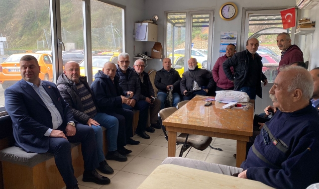 Terminal esnafına Saadet geldi