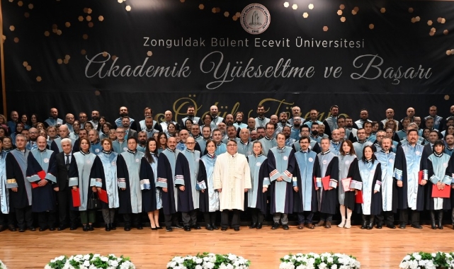 ZBEÜ Akademik Yükseltme ve Başarı Ödül Töreni gerçekleşti