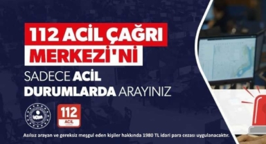 Zonguldak’ta 112’yi meşgul eden 29 kişiye büyük ceza!