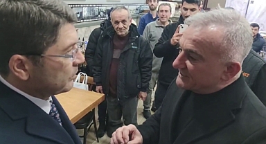 Bakan Yılmaz Tunç, İYİ Parti’nin adayı Murat Sesli’yi dinledi