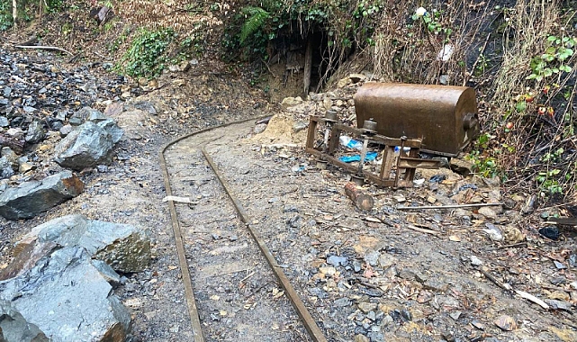 Gelik'te kaçak maden ocağı imha edildi