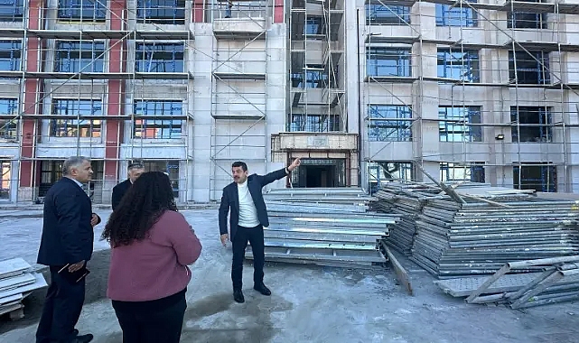 Muammer Avcı deprem güçlendirmesi kapsamında ki üç okulu yerinde inceledi