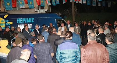 Ören halkından “Bize hizmeti yaparsan sen yaparsın” mesajı