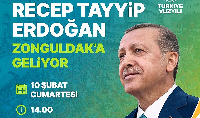 Zonguldak Cumhurbaşkanı Erdoğan’ı ağırlayacak