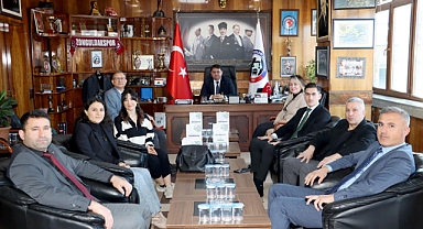 Zonguldak Kömür Jeoparkı Yönetimi’nden GMİS’e ziyaret