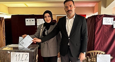 AK Parti İl Başkanı Mustafa Çağlayan oyunu kullandı