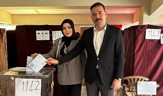 AK Parti İl Başkanı Mustafa Çağlayan oyunu kullandı