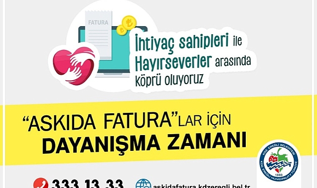 Askıda Fatura Hizmete Devam Ediyor