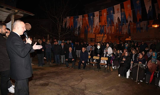 Bahçelievler de hizmet dedi!