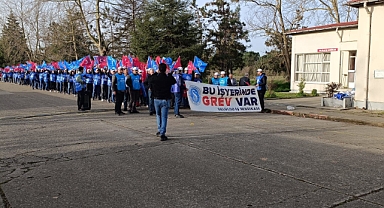 OYKA işçileri greve başladı!