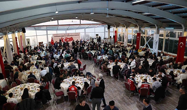 Zonguldak Valisi, gaziler ve şehit aileleriyle iftarda buluştu