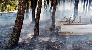 Uzman çavuş dehşet saçtı! Mezarlıkta ot yakma cinayeti