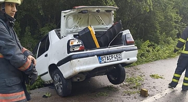 Zonguldak-Ankara Karayolunda Trafik Kazası: İki Yaralı