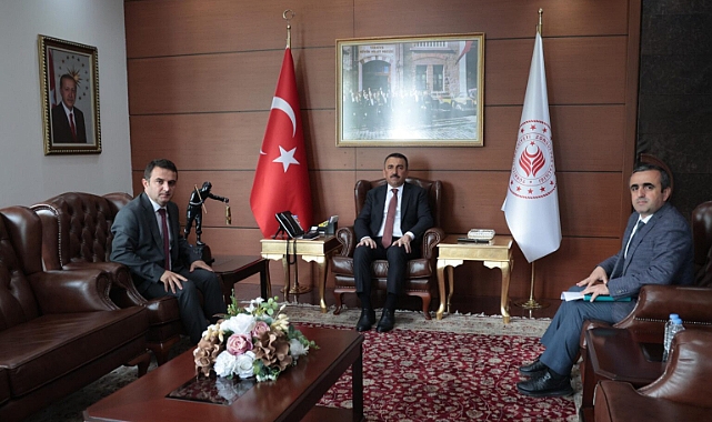 Zonguldak Valisi Hacıbektaşoğlu DSİ Yetkililerini Kabul Etti