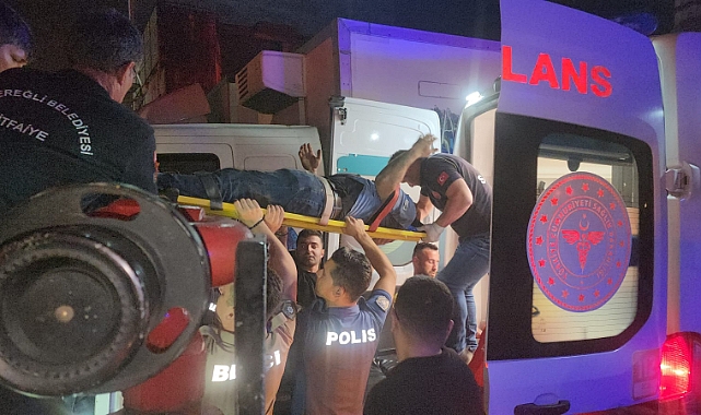 Kdz. Ereğli'de Elektrik Akımına Kapılan 2 İşçi Yaralandı