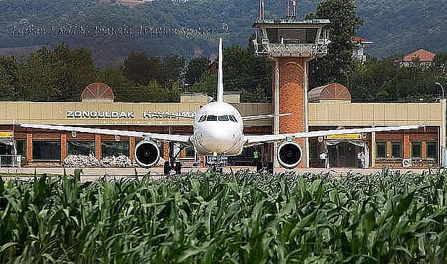 Zonguldak Havalimanı'nda yolcu trafiğinde artış