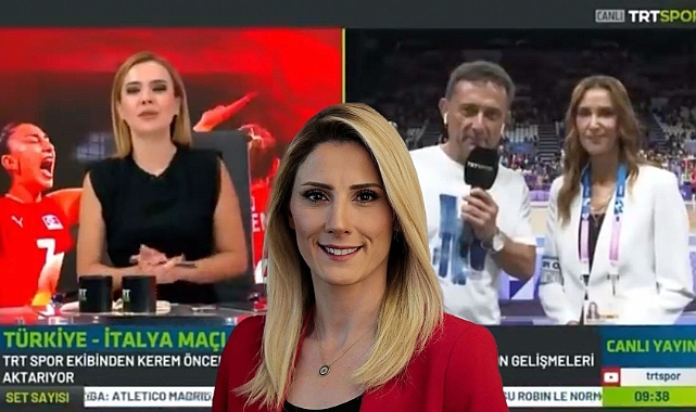 TRT canlı yayınında olay... Başak Koç'tan röportaj yapan spiker Kerem Öncel'e sert sözler: 'Karakter sandalye üzerine çıkarak yükselmiyor'