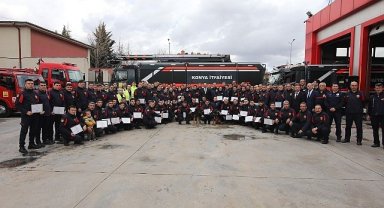 Başkan Altay İtfaiye Teşkilatı'nın 310. Kuruluş Yılını Kutladı