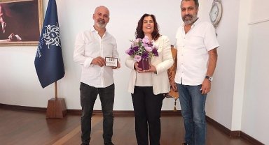 Başkan Çerçioğlu'na Fenerbahçelilerden ziyaret