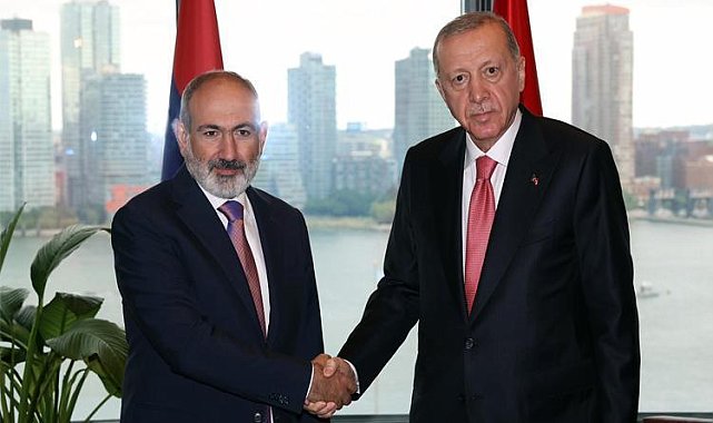 Cumhurbaşkanı Erdoğan, Ermenistan Başbakanı Paşinyan'ı kabul etti