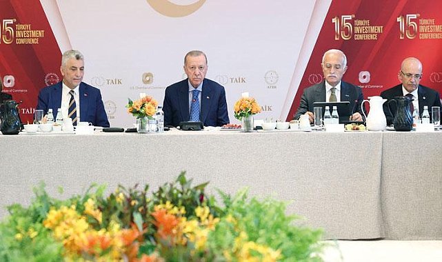 Cumhurbaşkanı Erdoğan New York'ta işinsanlarıyla buluştu: Türkiye ile büyümeye davet ediyorum