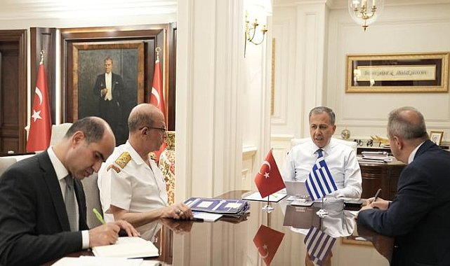 İçişleri Bakanlığı duyurdu! Ali Yerlikaya'dan Yunan Bakan Stylianides'e 'ihlal' telefonu