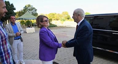Keşan Belediye Başkanı Mehmet Özcan, Prof. Dr. İlknur Kumkale’yi Ziyaret Etti