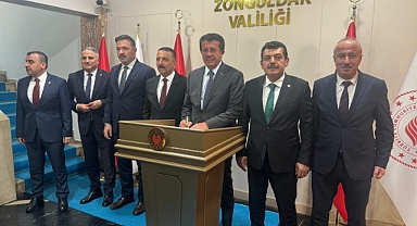 Nihat Zeybekci Zonguldak Valiliği'nde