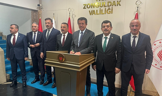 Nihat Zeybekci Zonguldak Valiliği'nde